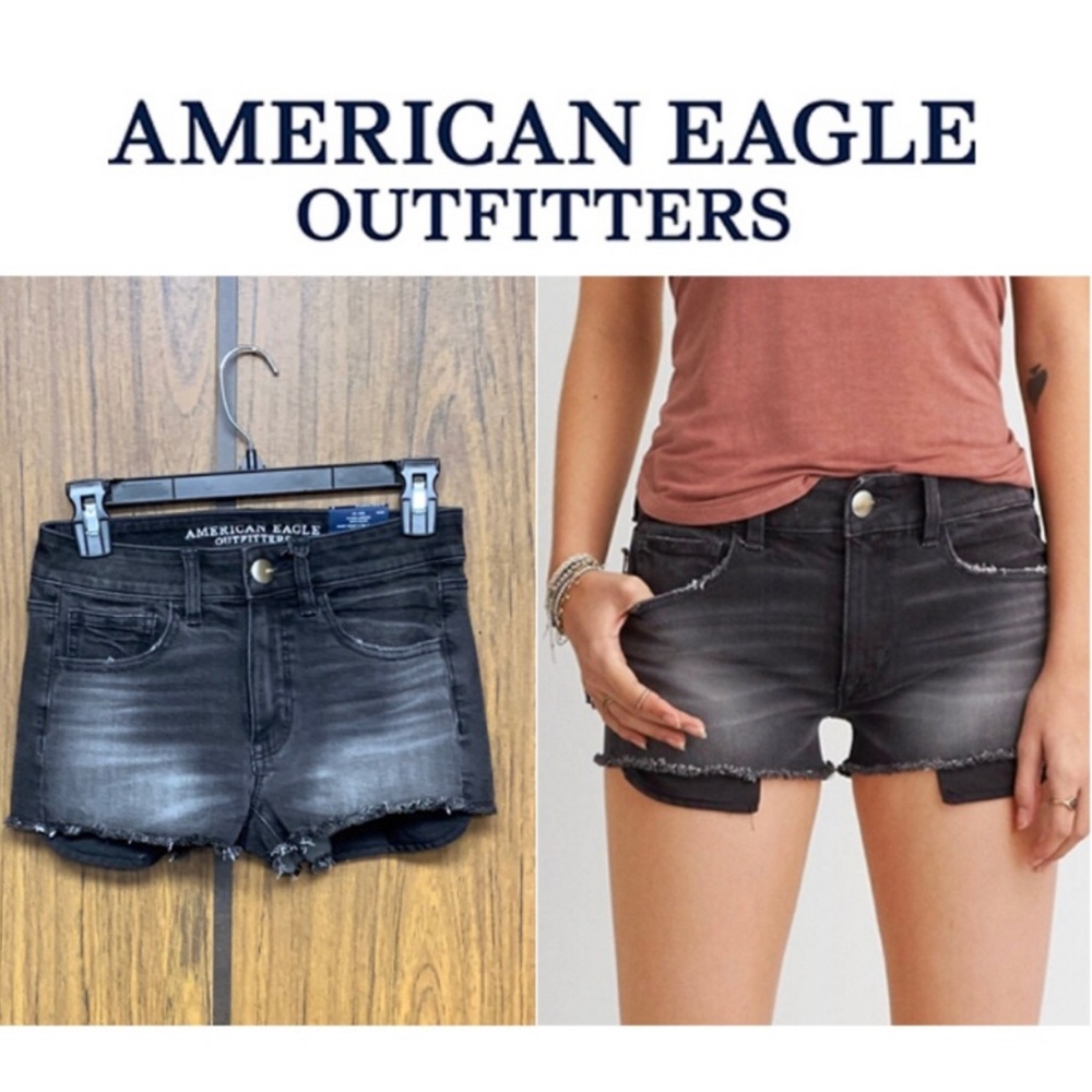 AEO jean shorts